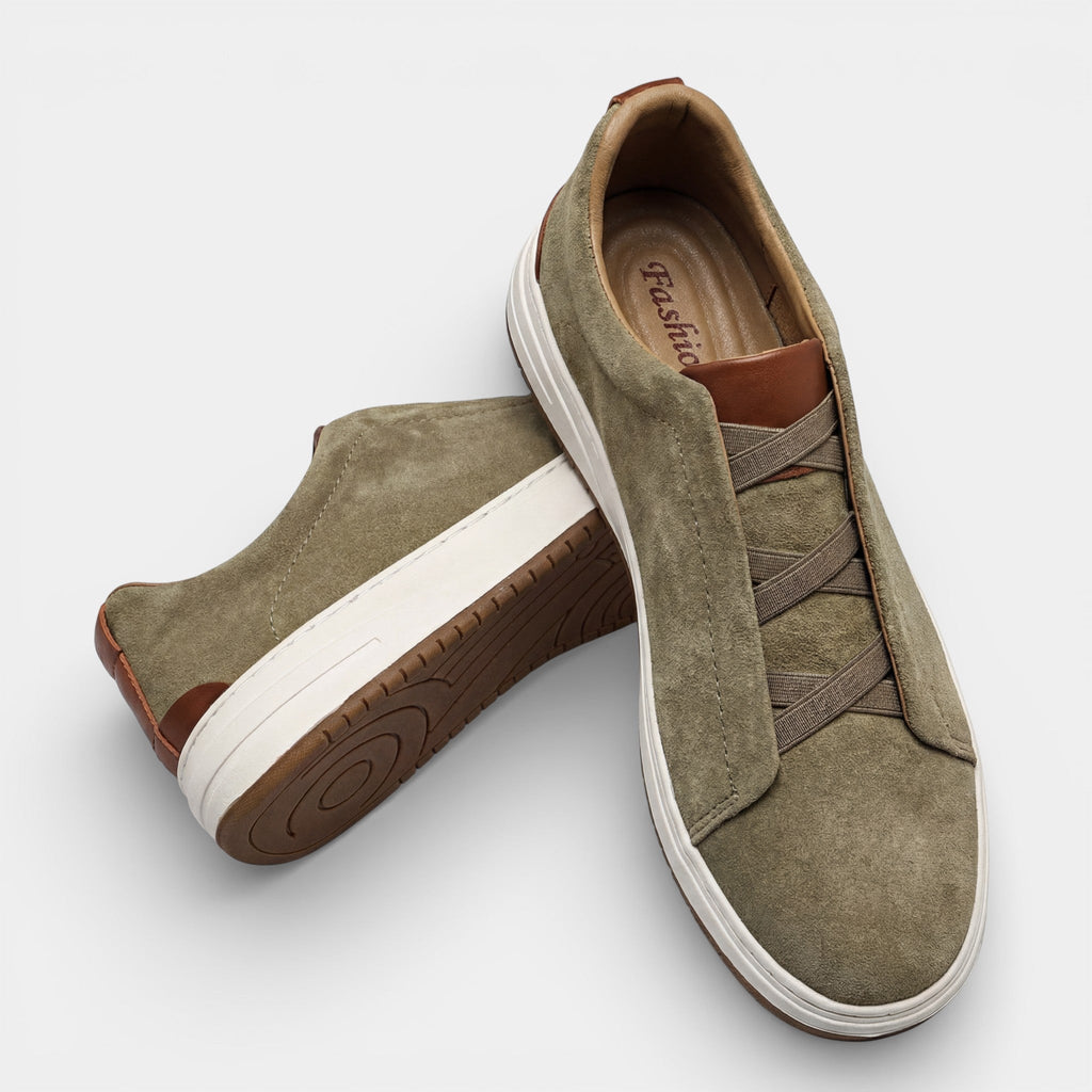 Calder Mayne | Men's Casual Suede Sneakers