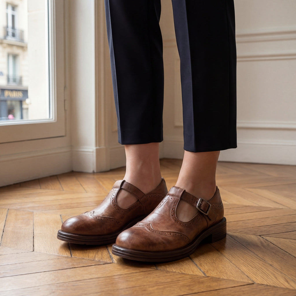 Calder Mayne | Refined Leather Flats for Women