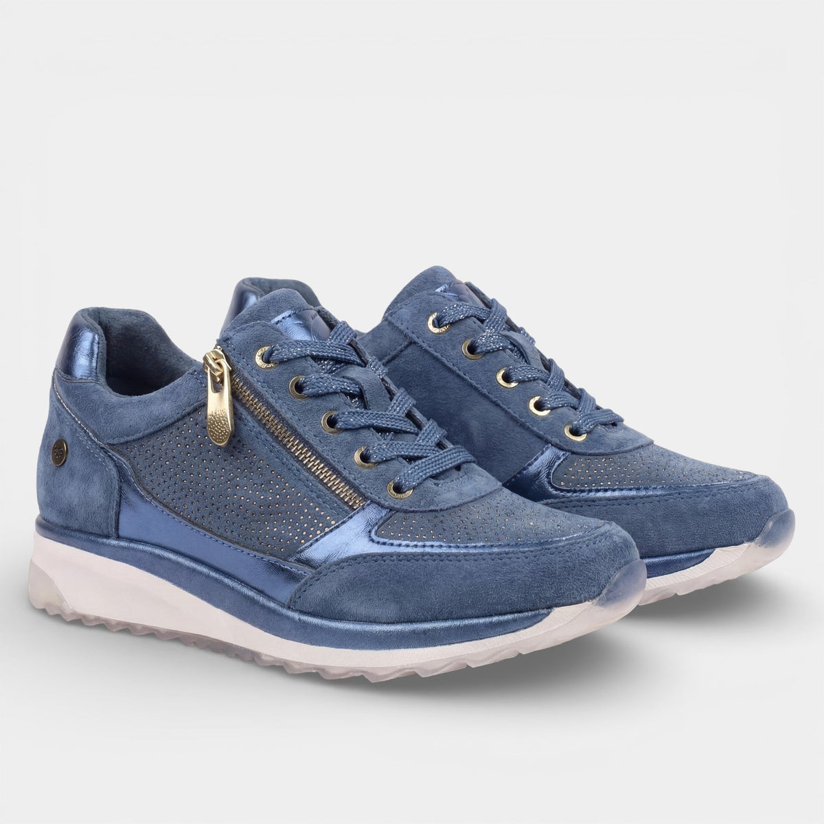 Calder Mayne | Women's Leather Platform Sneakers