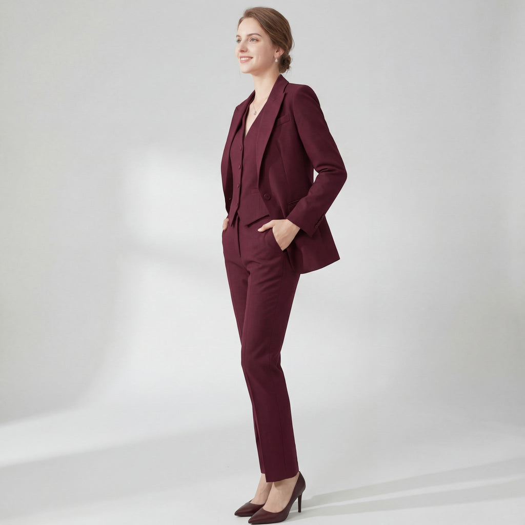 Calder Mayne | Women's Fine Wool Pantsuit