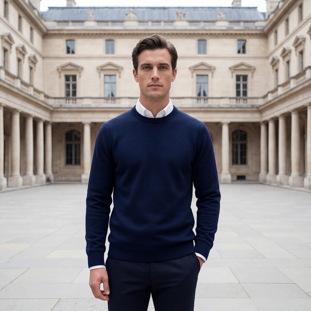 Claire Fashion | Men's Blended Wool Sweater