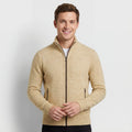 Men's knitted vest – solid casual slim fit