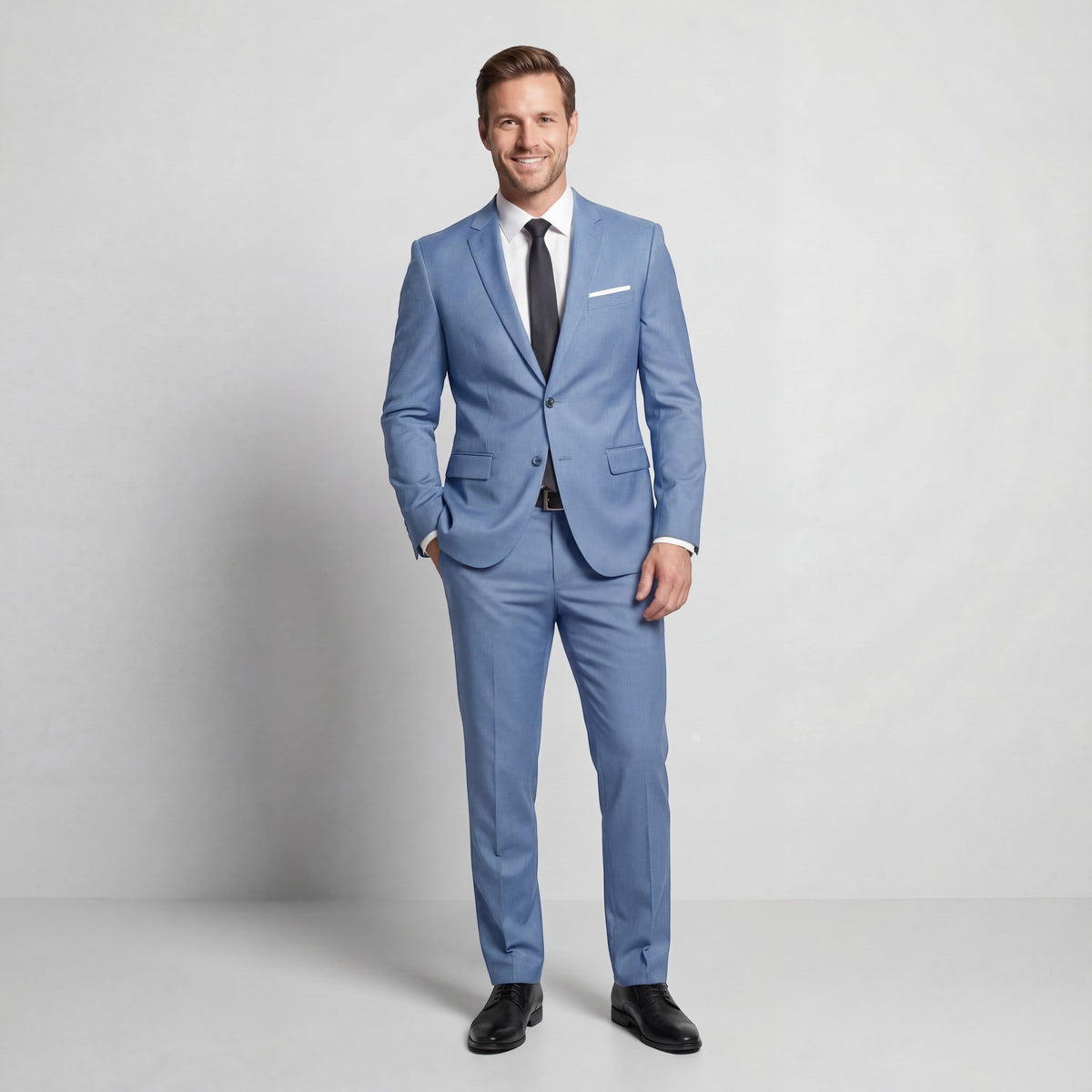 Claire Fashion | Men's Wool Blend Suit Set