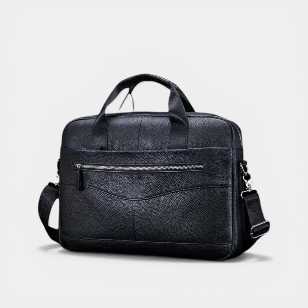 Calder Mayne | Men's Cowhide Messenger Briefcase