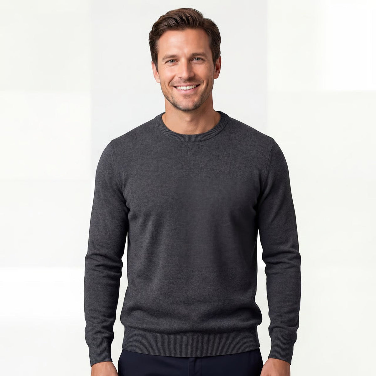 Men's Slim Fit Sweater – Minimalist Casual Sweater