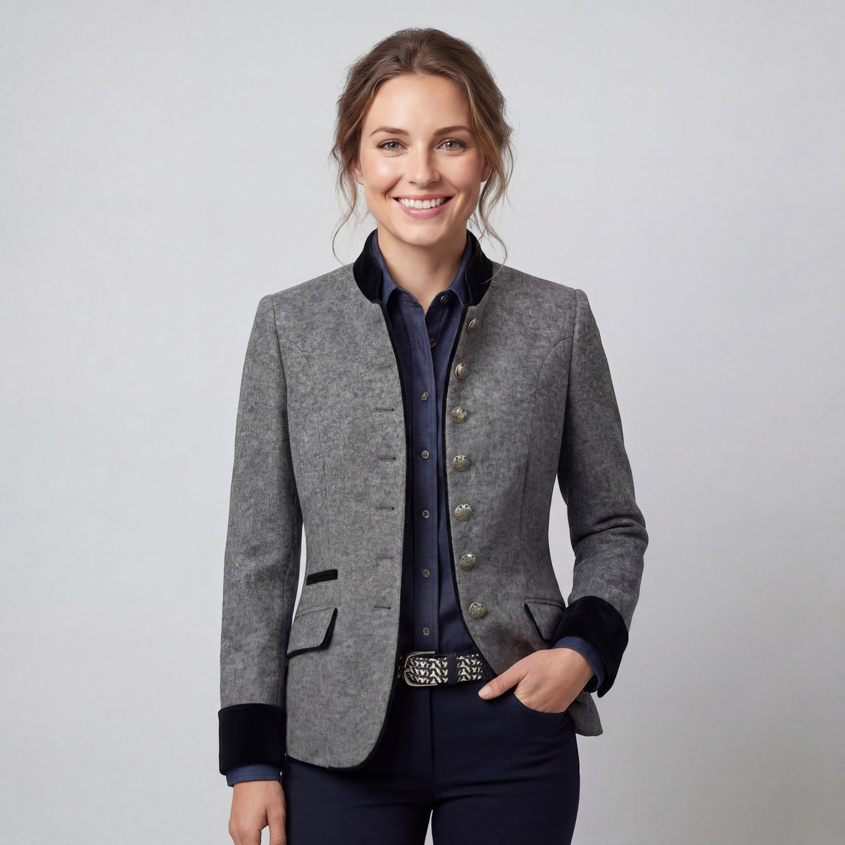 Calder Mayne | Women's Blended Wool Blazer