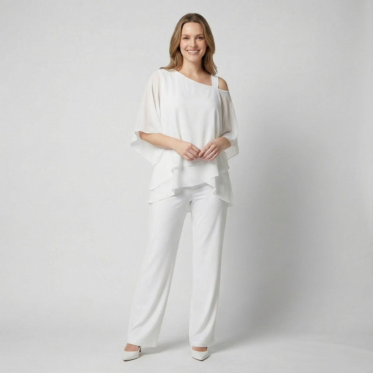 Women's Batwing Top and Pants Set – Relaxed Fit