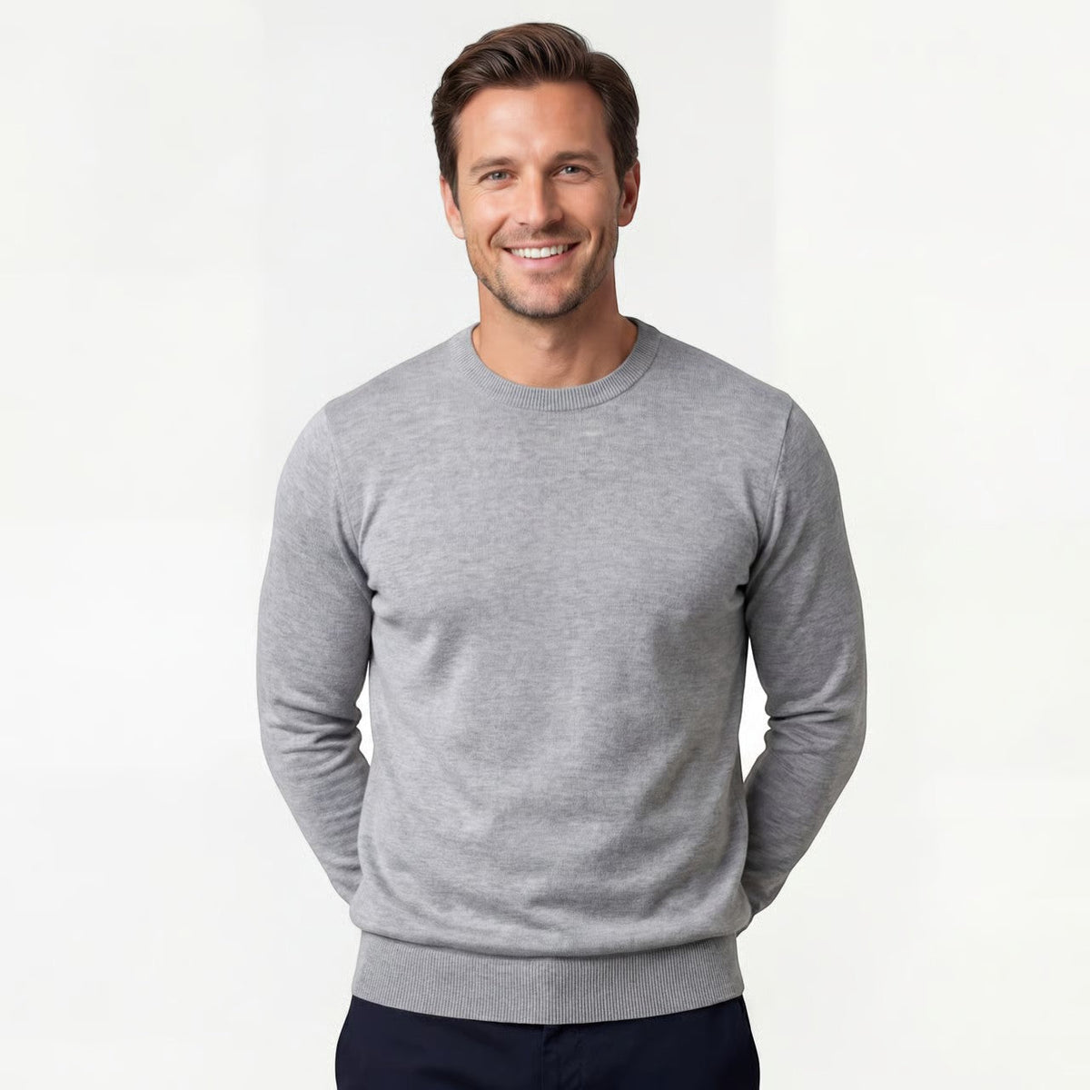 Men's Slim Fit Sweater – Minimalist Casual Sweater