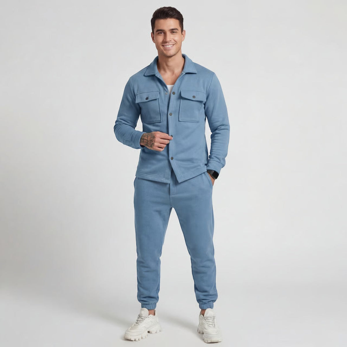 Calder Mayne | Men's Two-Piece Cotton Casual Set