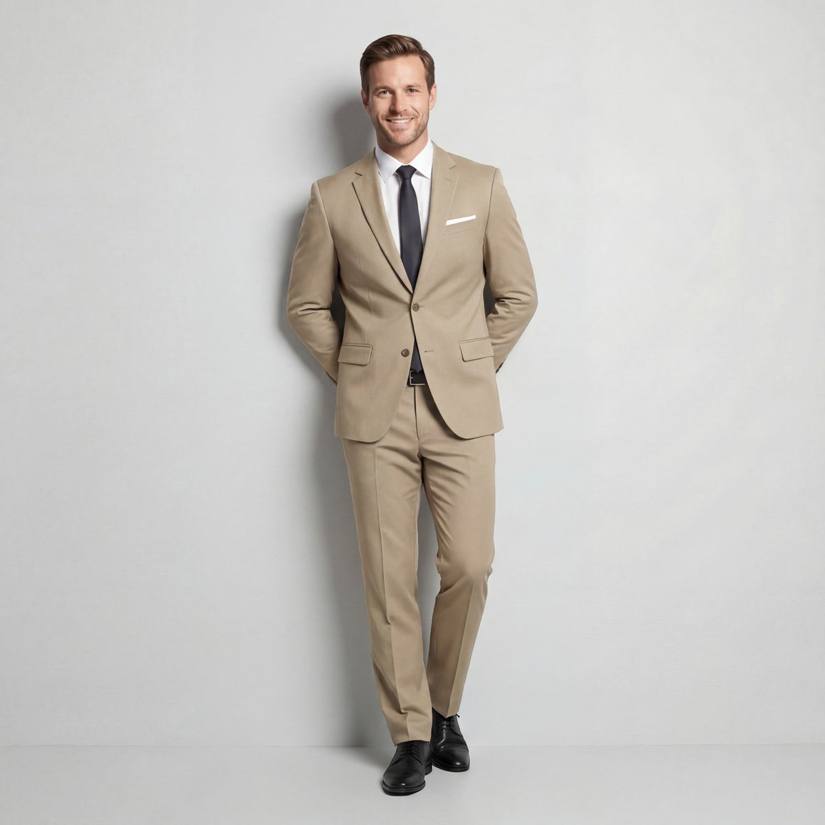 Claire Fashion | Men's Wool Blend Suit Set