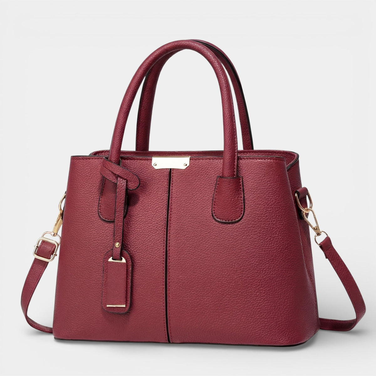 Calder Mayne | Structured leather tote bag for women