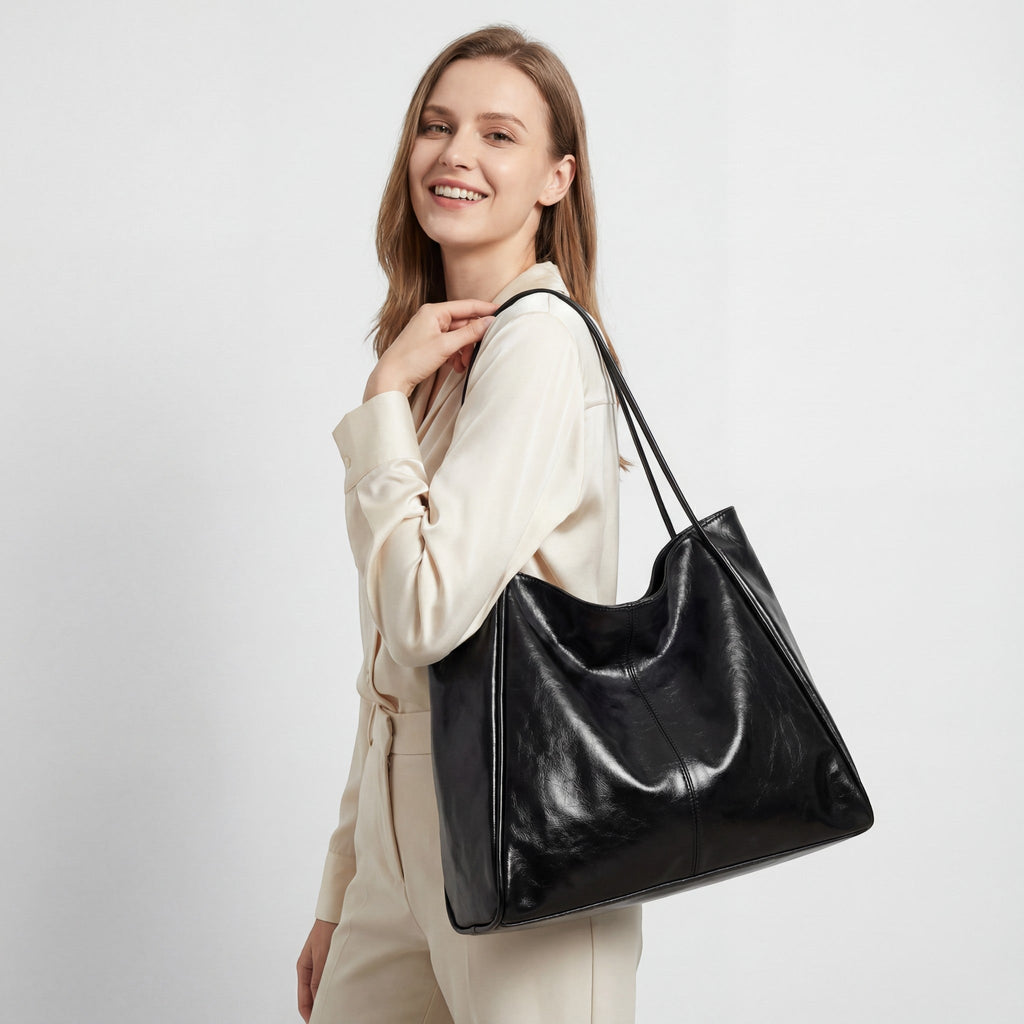 Calder Mayne | Women's Vintage Leather Tote Bag