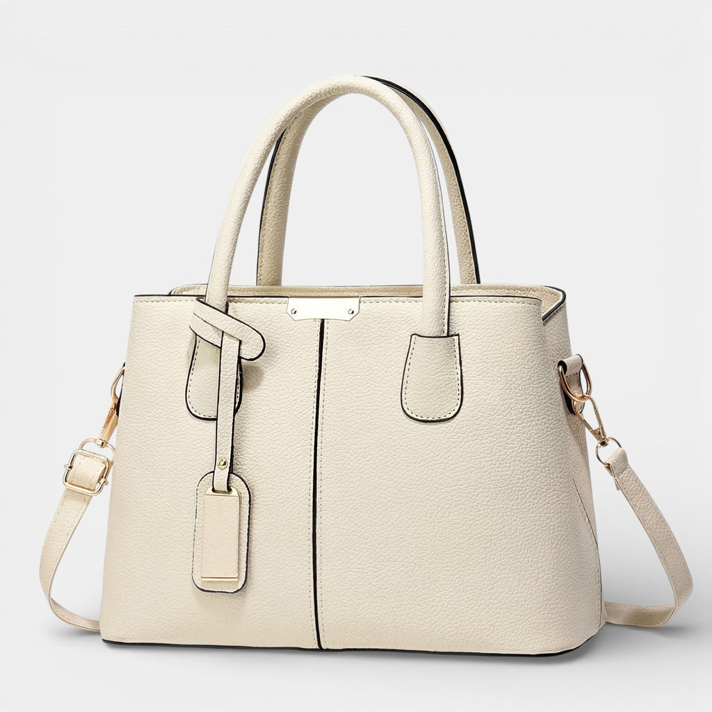 Calder Mayne | Structured leather tote bag for women