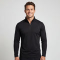 Men's Quarter Zip Long Sleeve – Minimalist Athletic Layer