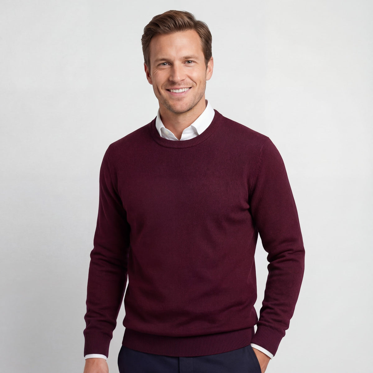 Claire Fashion | Men's Blended Wool Sweater