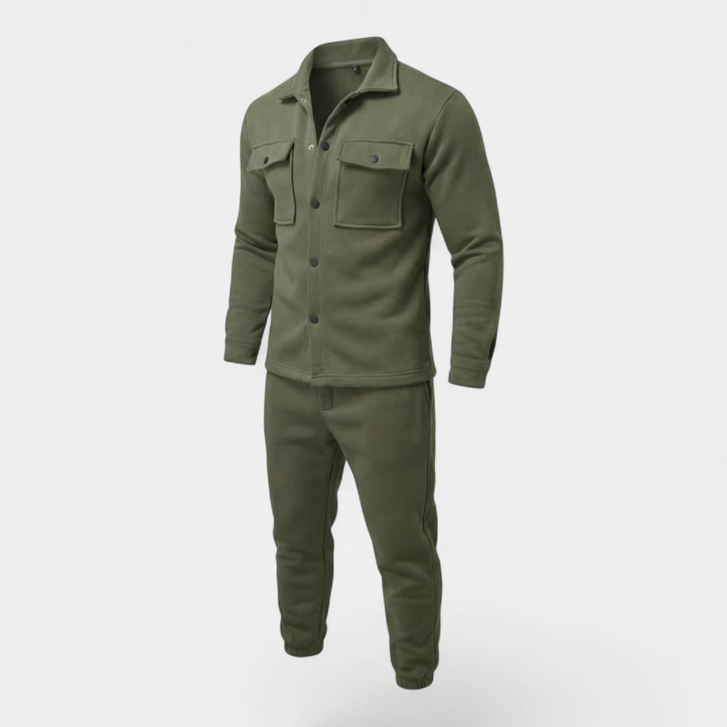 Calder Mayne | Men's Two-Piece Cotton Casual Set