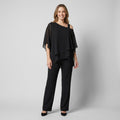 Women's Batwing Top and Pants Set – Relaxed Fit