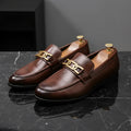 Men's Leather Loafers – Pointed Toe