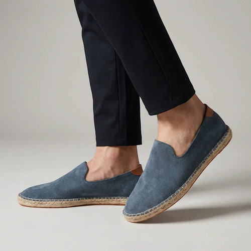 Men's slip-on canvas loafers – Flexible and breathable fit