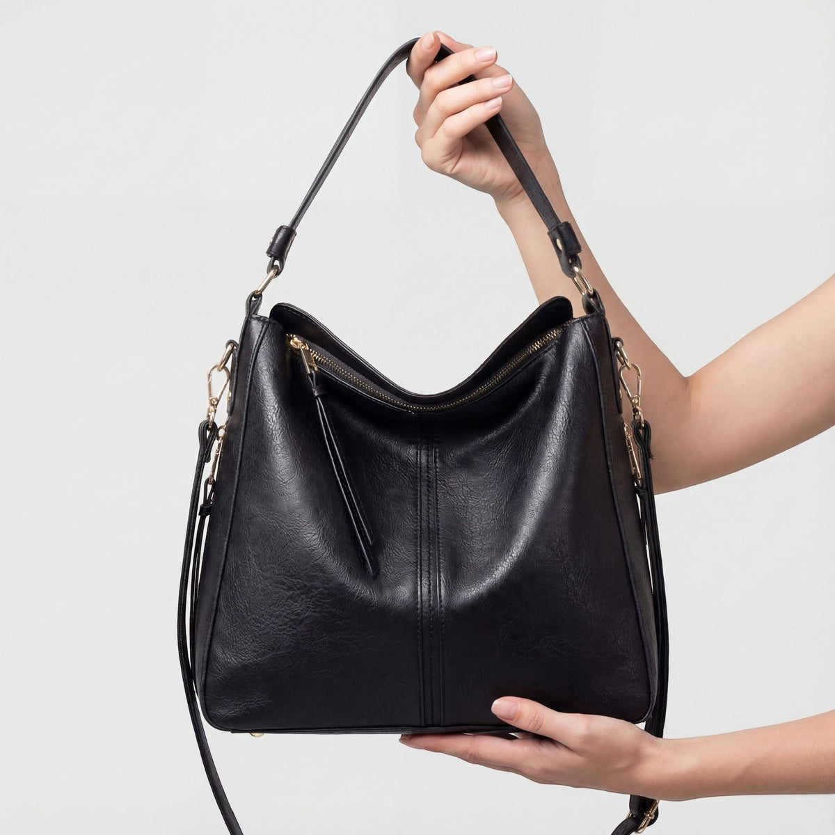 Calder Mayne | Fine leather women's hobo bag