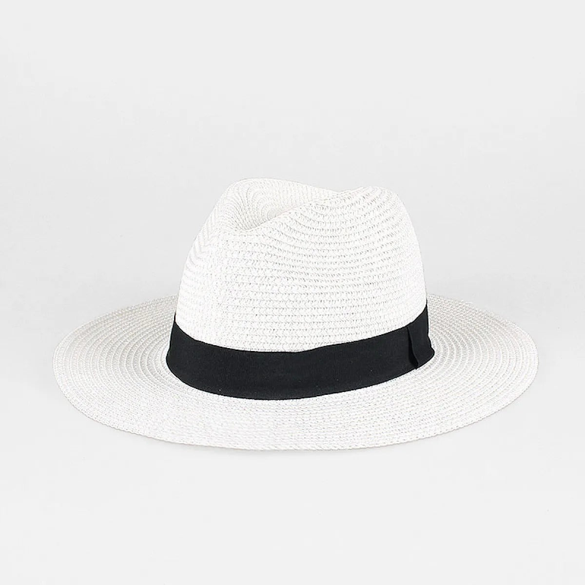 Unisex Wide Brim Sun Hat – Lightweight Straw Panama