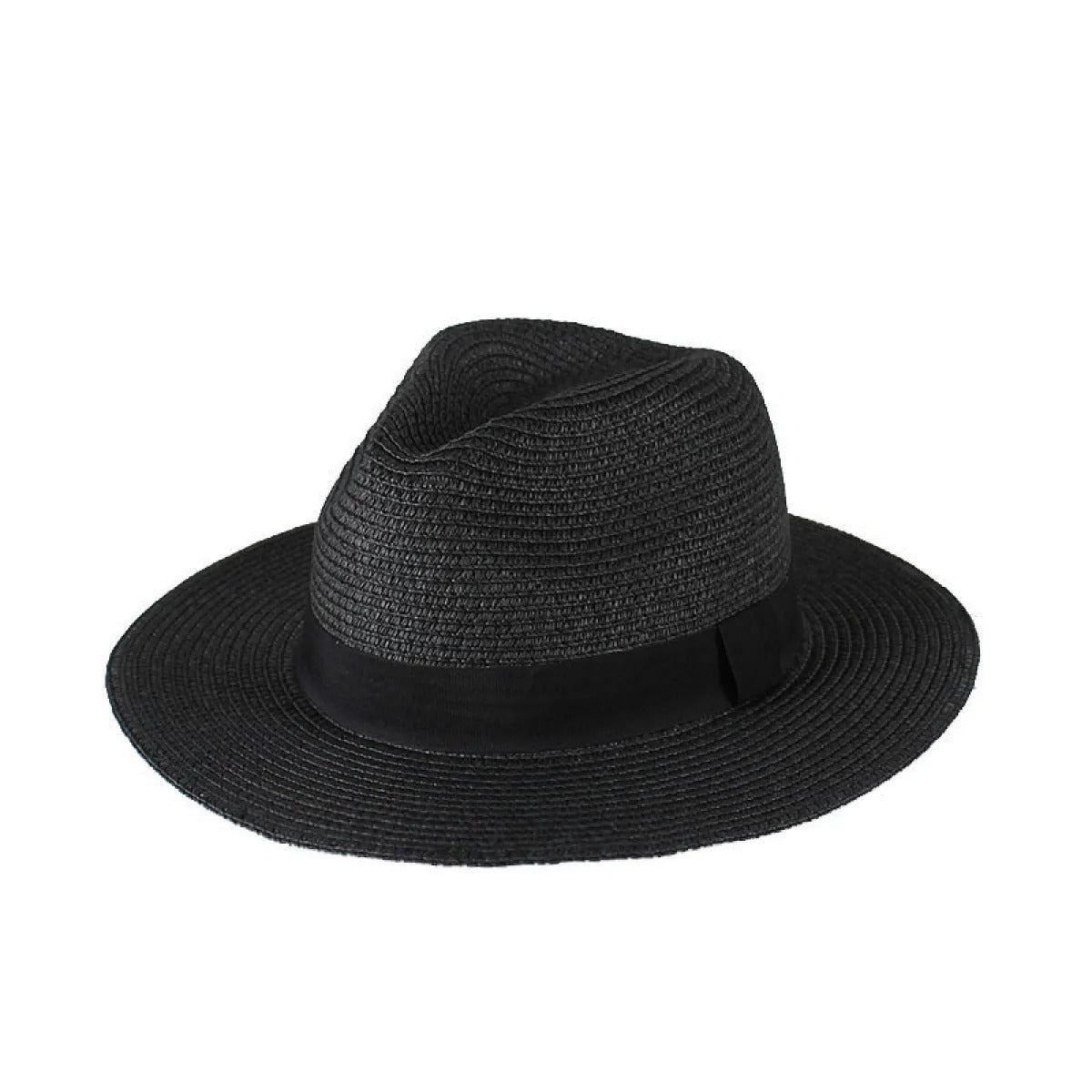 Unisex Wide Brim Sun Hat – Lightweight Straw Panama