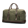 Men's Canvas Travel Bag – Structured Large Capacity Duffle Bag