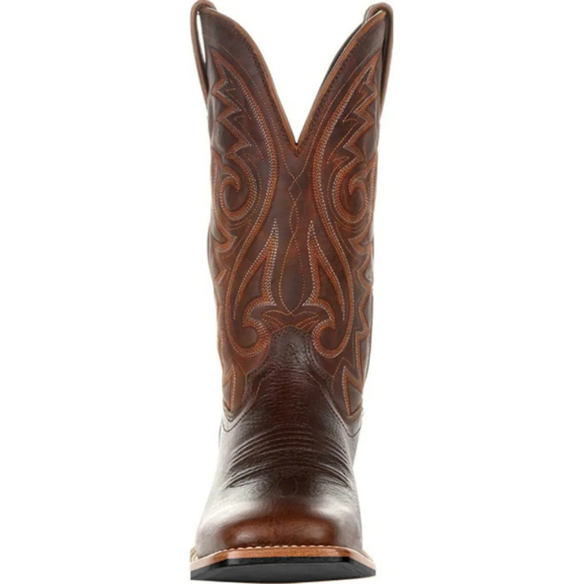 Men's Western Boot – Tall Square-Toe Faux Leather Shaft