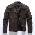 Men's Bomber Jacket Vegan – Structured-Style Zip Jacket