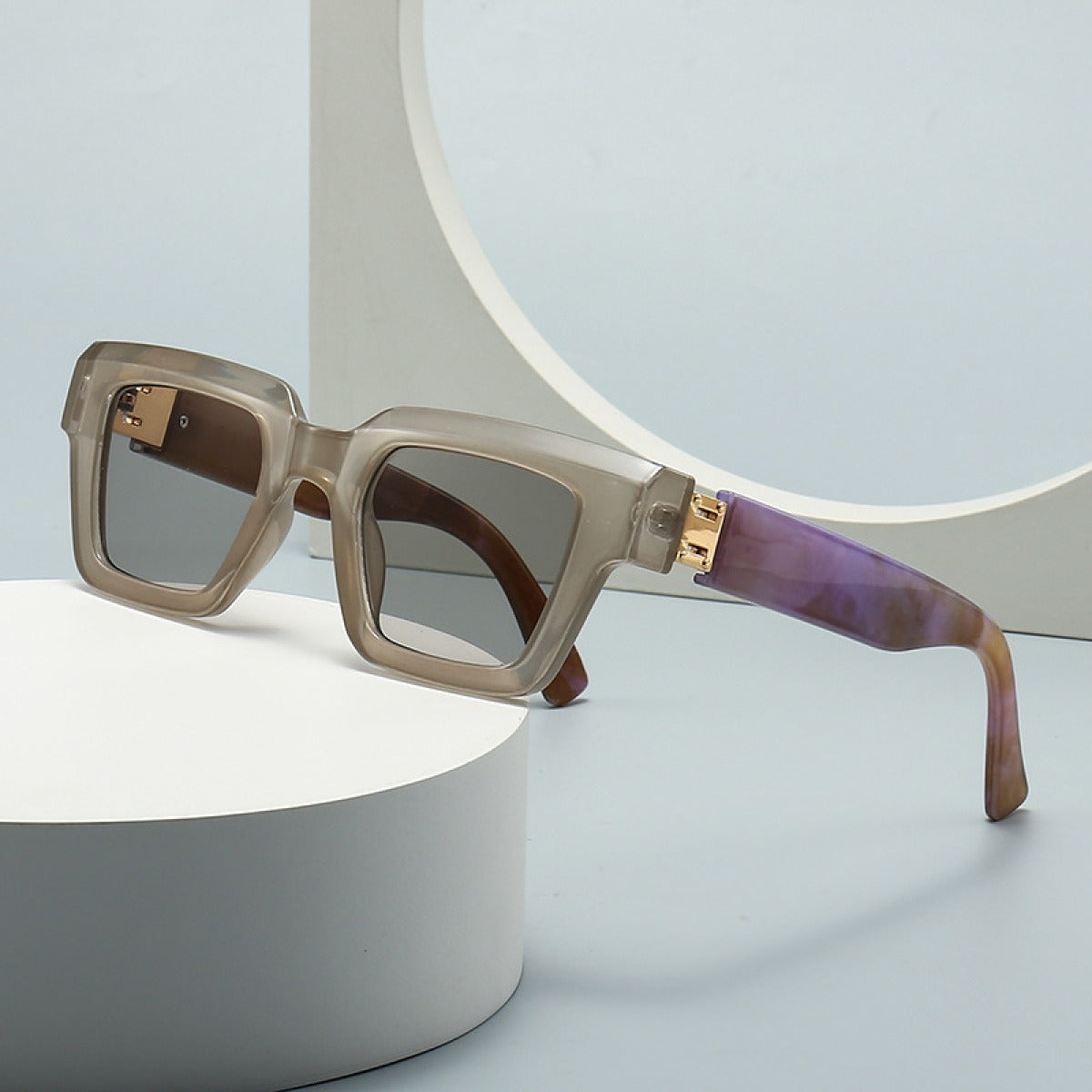 Women's Square-Frame Sunglasses – UV400 Protection