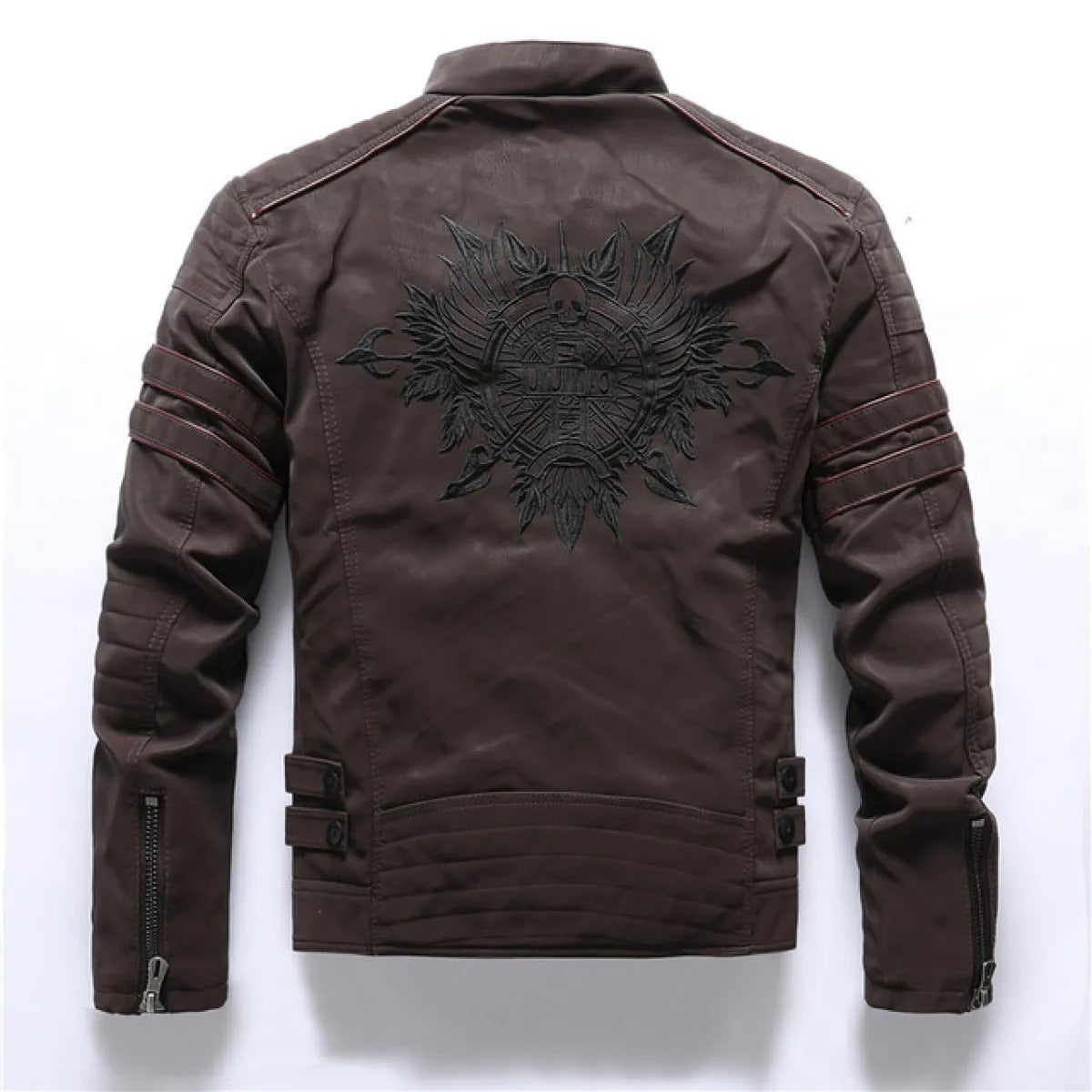 Men's Bomber Jacket Vegan – Structured-Style Zip Jacket