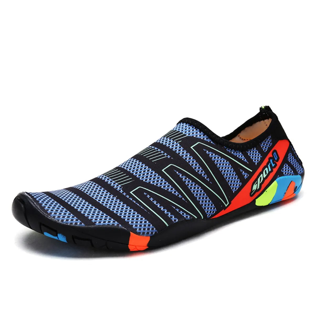 Unisex Water Shoes – Breathable Stretch Fabric Slip-Ons