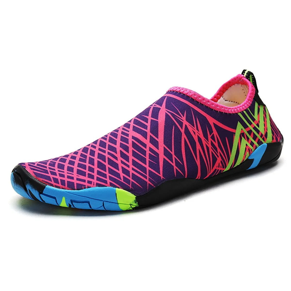 Unisex Water Shoes – Breathable Stretch Fabric Slip-Ons