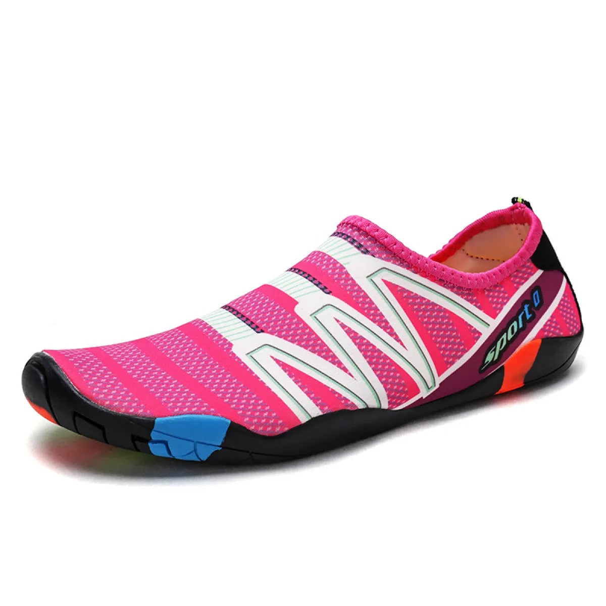 Unisex Water Shoes – Breathable Stretch Fabric Slip-Ons