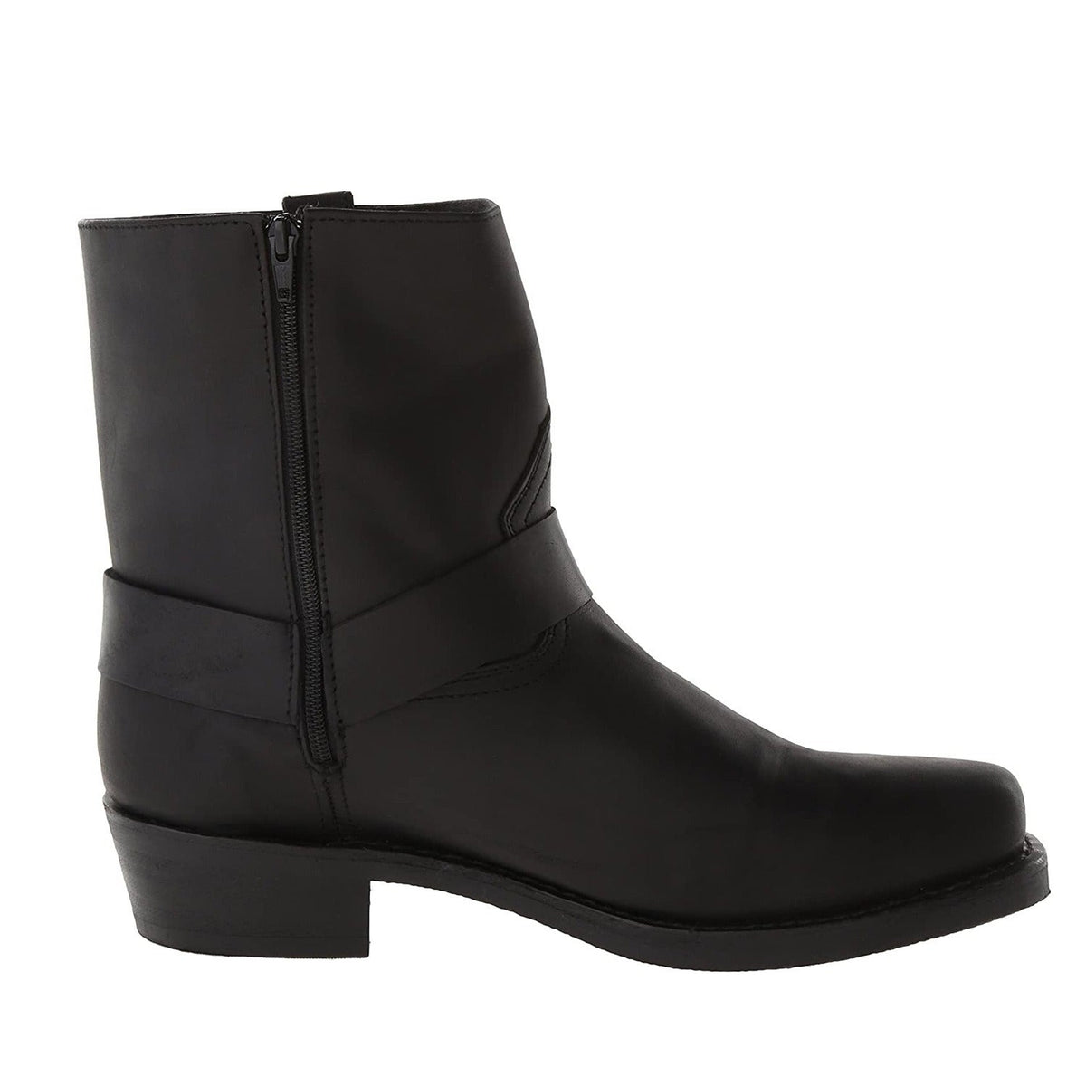 Men's Cowboy Boots – Embossed Mid-Calf Harness Style
