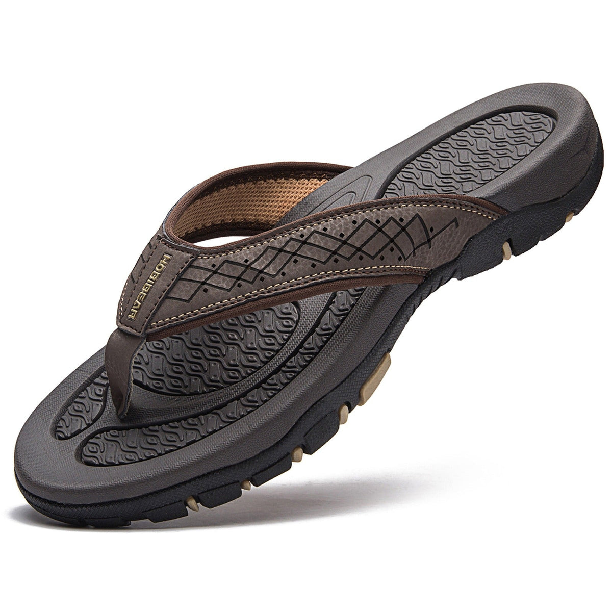 Men's Tongs – Cushioned Sole and Non-Slip Sole