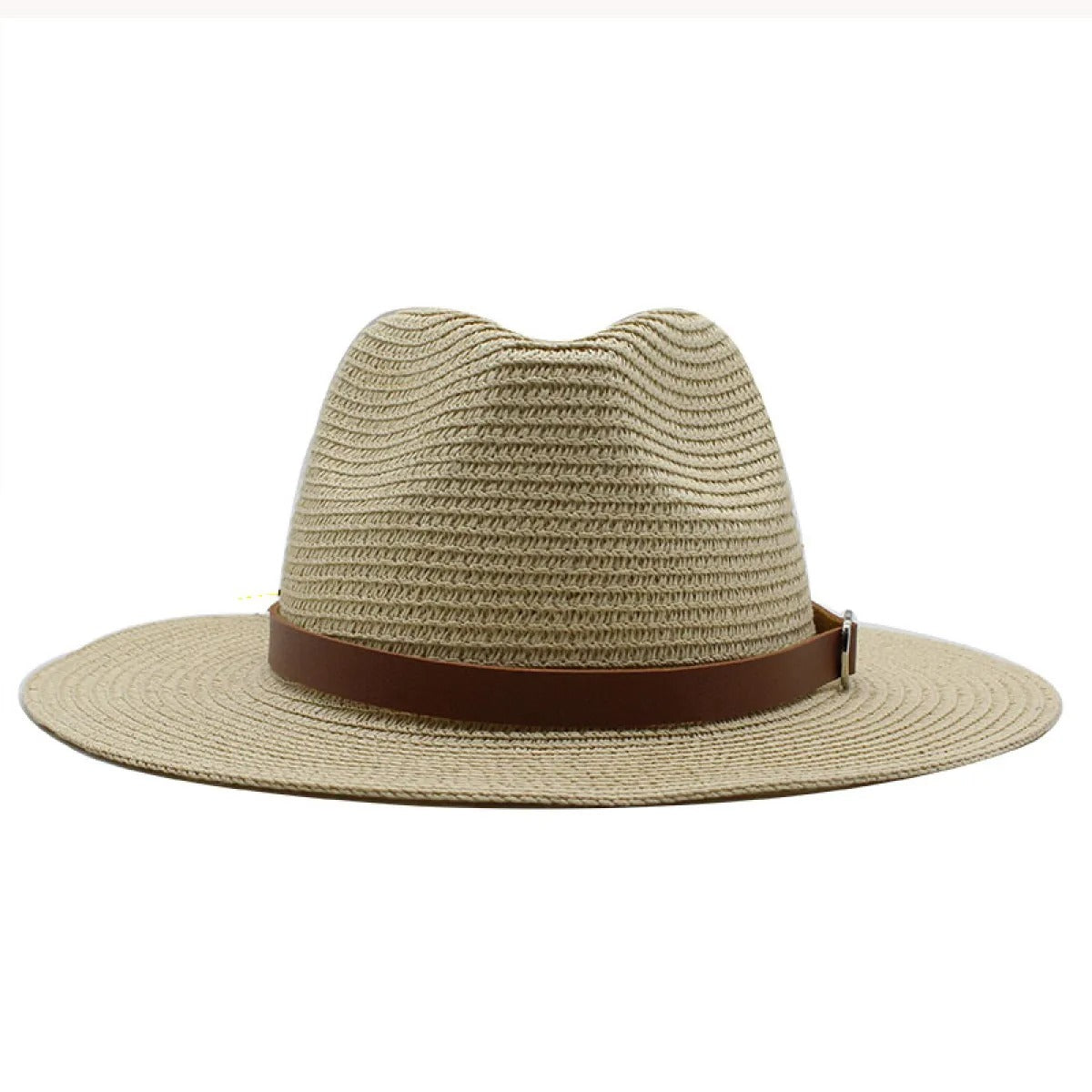 Women's Wide Brim Woven Hat – Lightweight Sun Protection