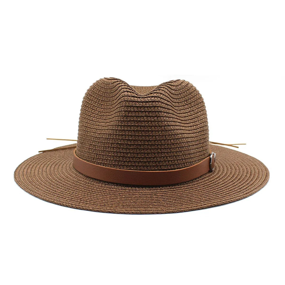 Women's Wide Brim Woven Hat – Lightweight Sun Protection