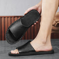 Men's Leather Sandals – Open Toe Outdoor Style