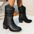 Women's Western Boots – Soft Mid-Calf Shaft