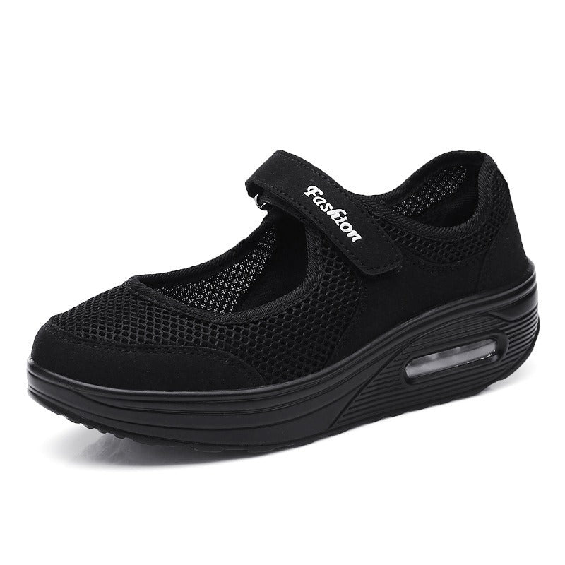 Women's Mary Jane Sneakers – Breathable Mesh and Comfortable Orthopedic Sole