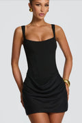 Women's Corset Mini Dress – Sleeveless, Structured Fit for Evening