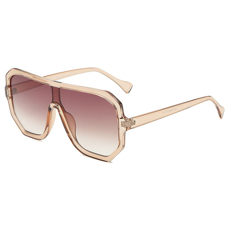Unisex Oversized Square Sunglasses – Acetate Frame UV400