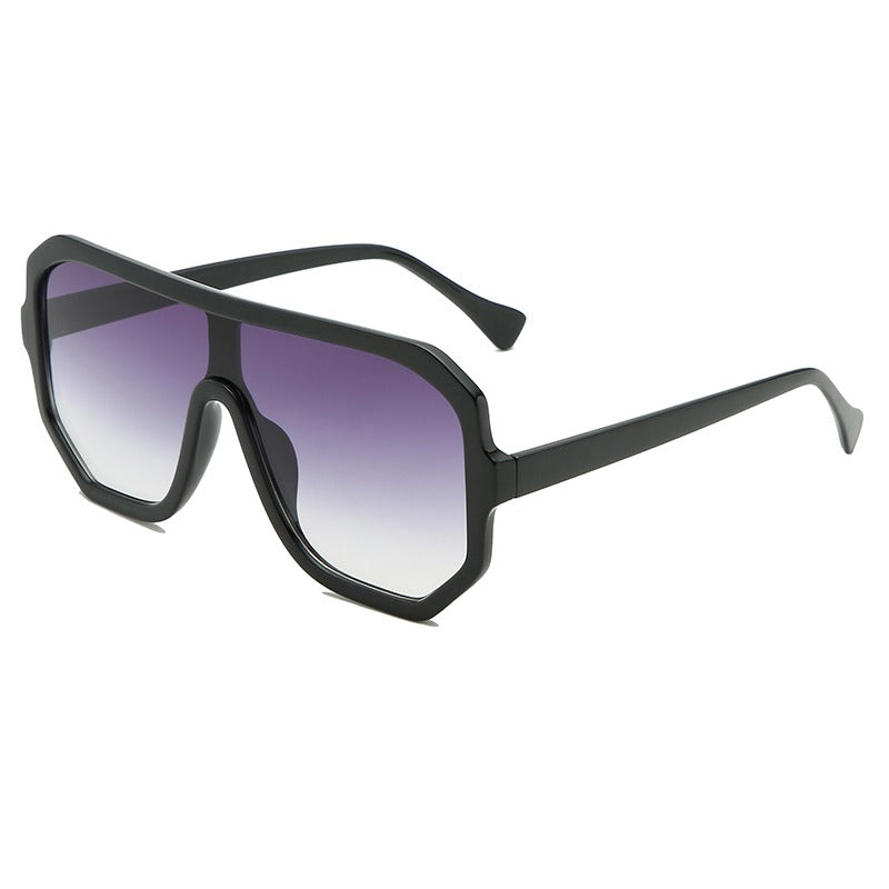 Unisex Oversized Square Sunglasses – Acetate Frame UV400