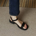 Flat Sandals for Women – Soft Retro Platform Style