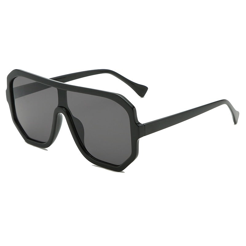 Unisex Oversized Square Sunglasses – Acetate Frame UV400