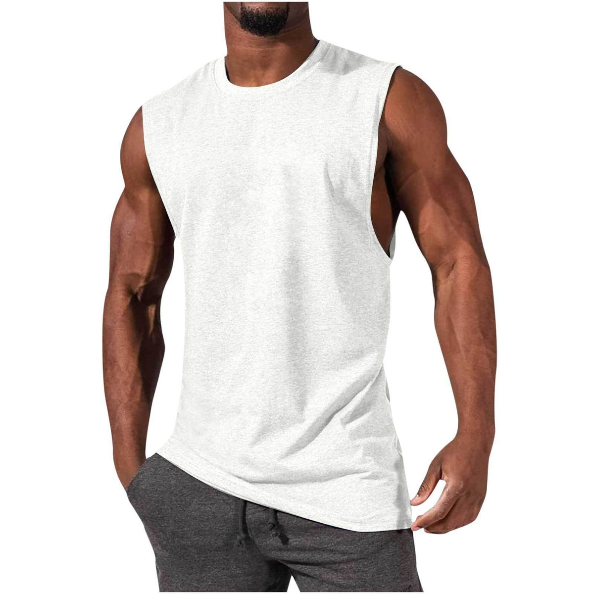 Men's Cotton T-Shirt – Lightweight Muscle Fit and Breathable