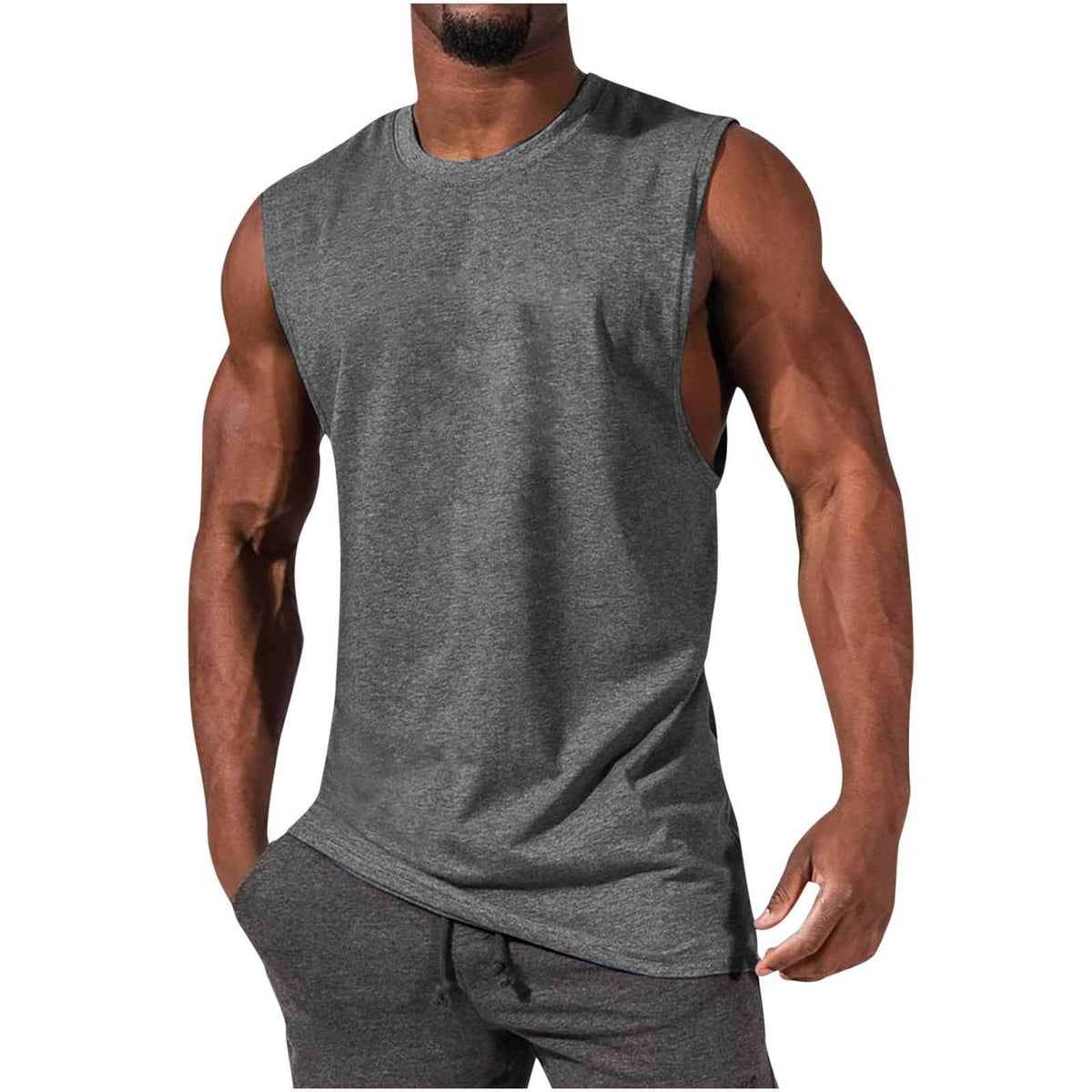 Men's Cotton T-Shirt – Lightweight Muscle Fit and Breathable