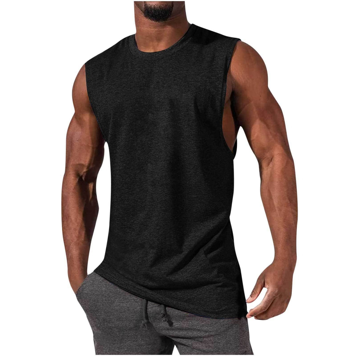Men's Cotton T-Shirt – Lightweight Muscle Fit and Breathable