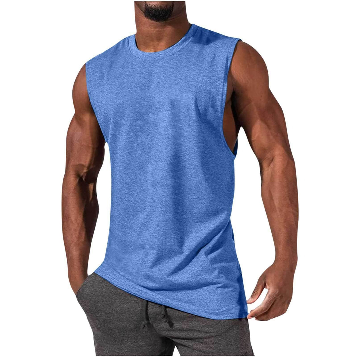 Men's Cotton T-Shirt – Lightweight Muscle Fit and Breathable